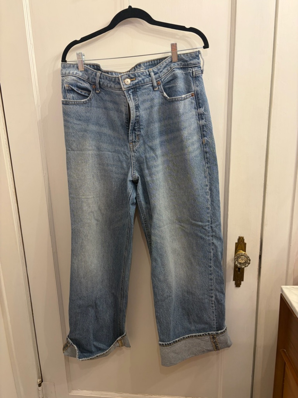 Old Navy Sky-Hi Wide Leg Jeans